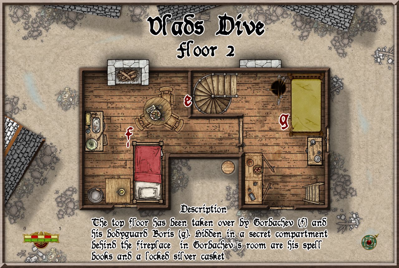 Nibirum Map: vlads dive floor 2 by Quenten Walker